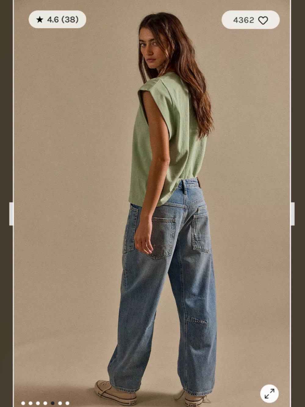 We The Free Minimalist Moxie Barrel Jeans - Picture 4 of 6